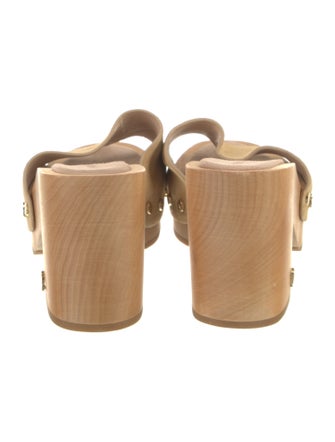 Veronica Beard Suede Studded Accents Slides