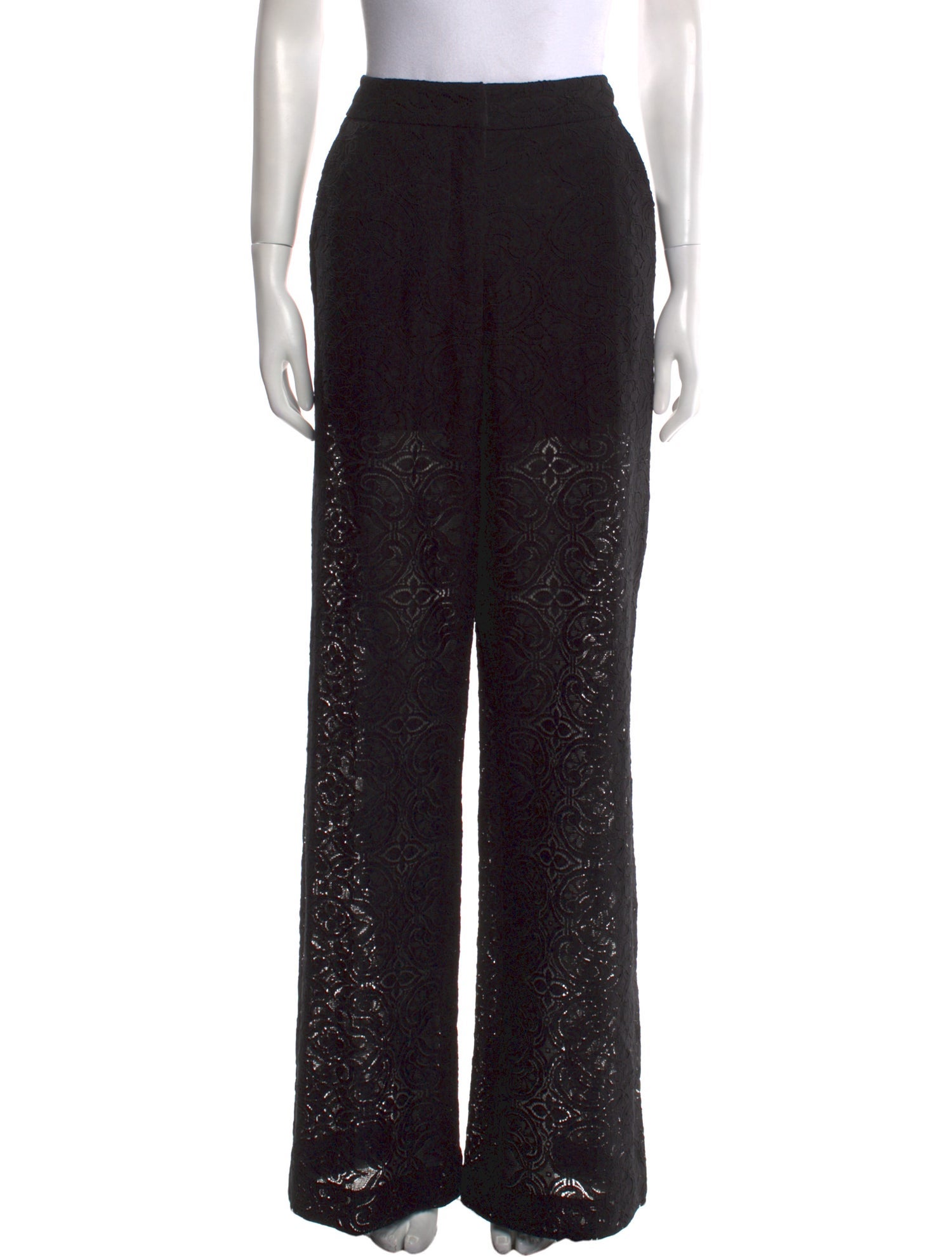 Veronica Beard Floral Print Wide Leg Pants