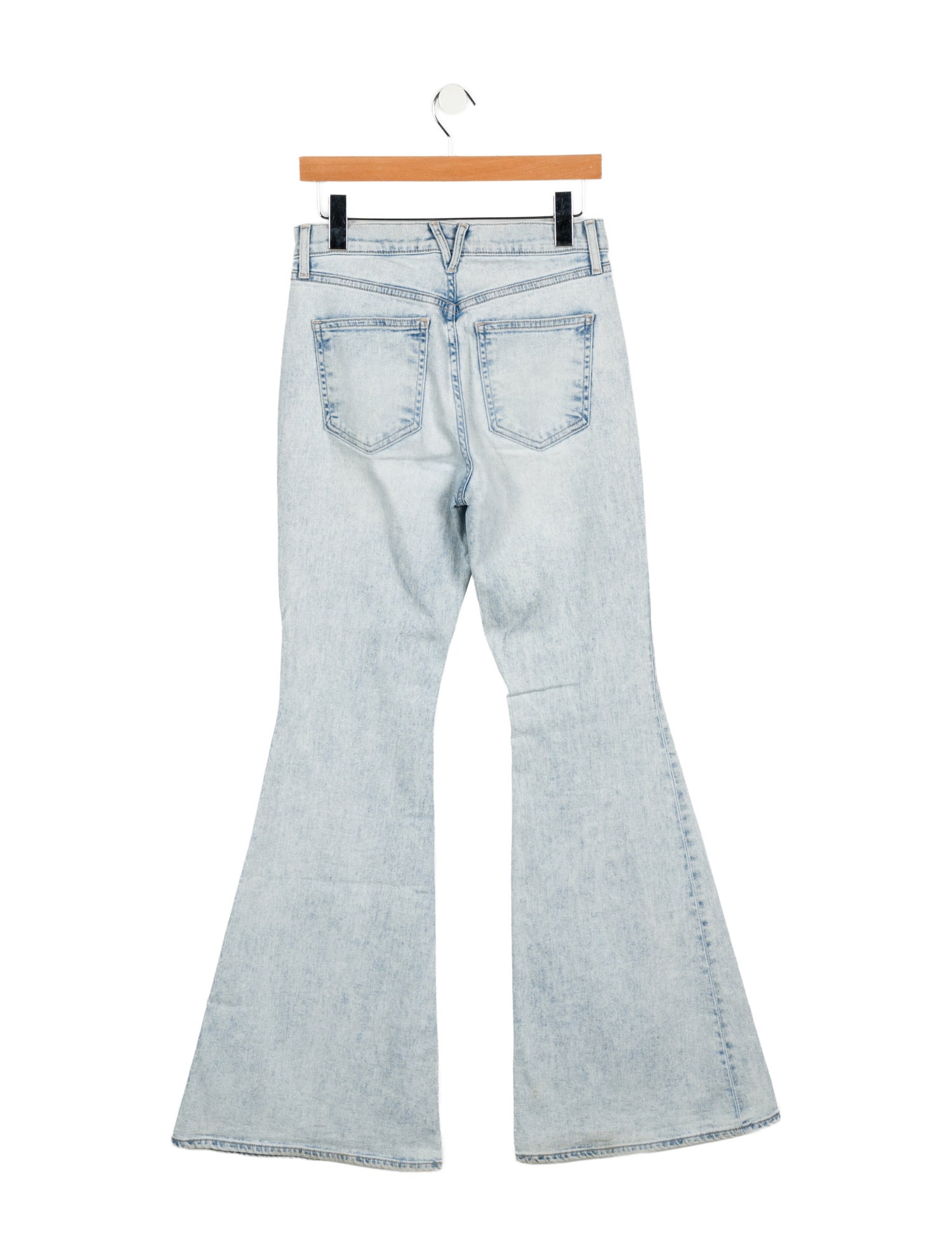 Veronica Beard Mid-Rise Wide Leg Jeans