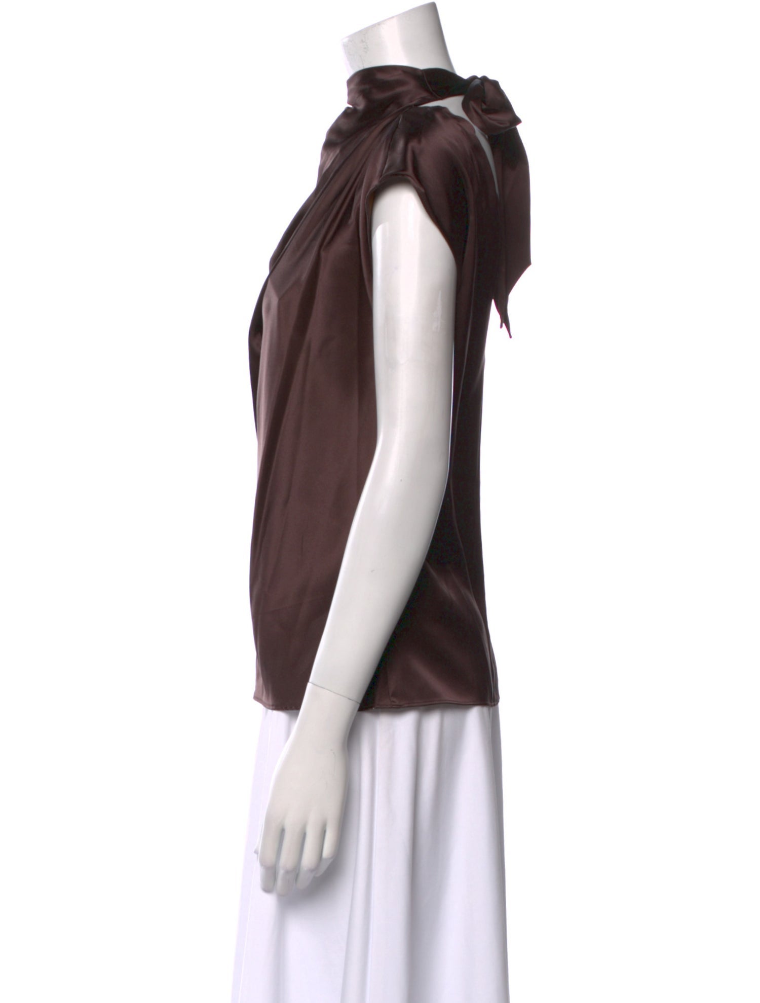 Veronica Beard Cowl Neck Short Sleeve Blouse w/ Tags