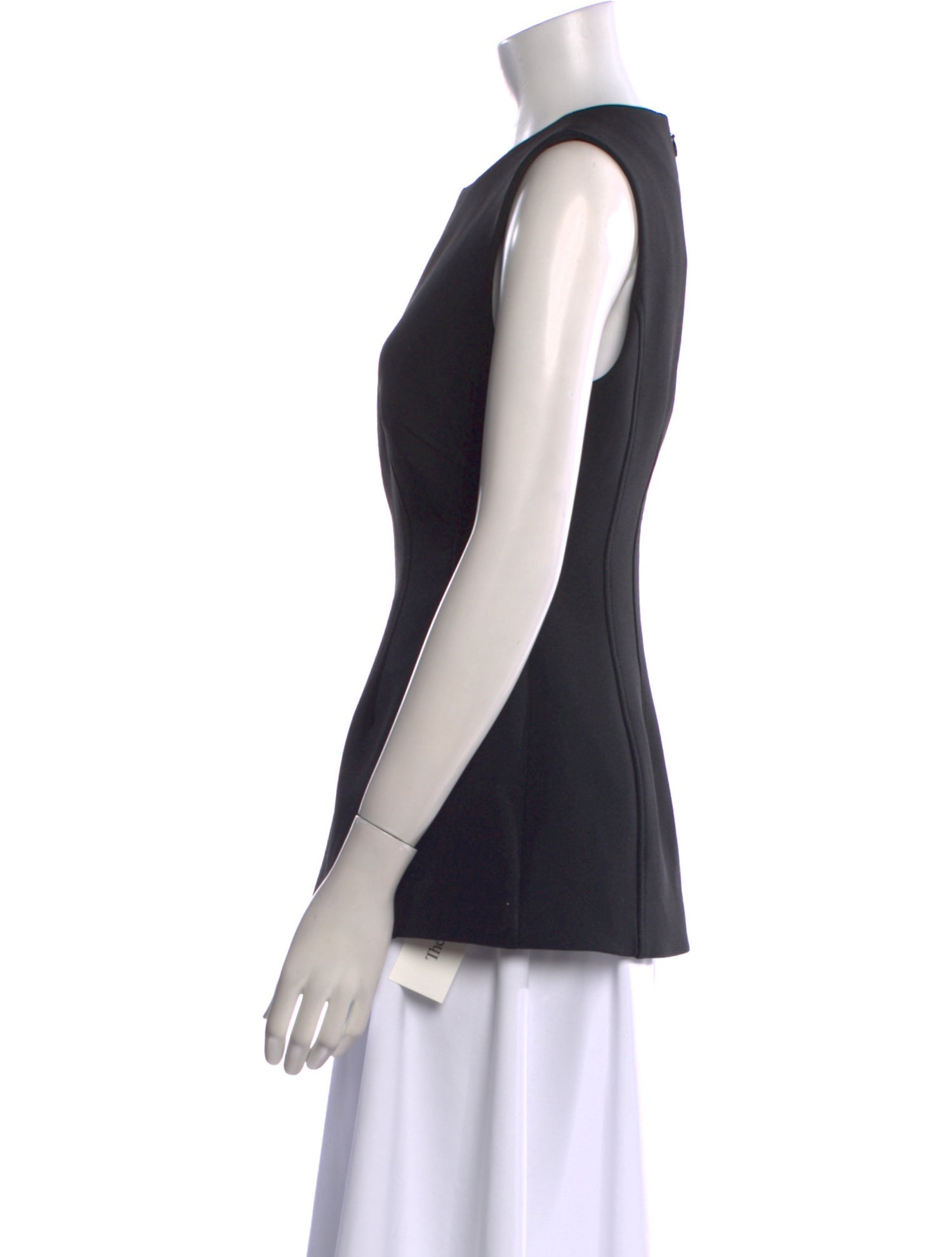 Veronica Beard Crew Neck Sleeveless Top