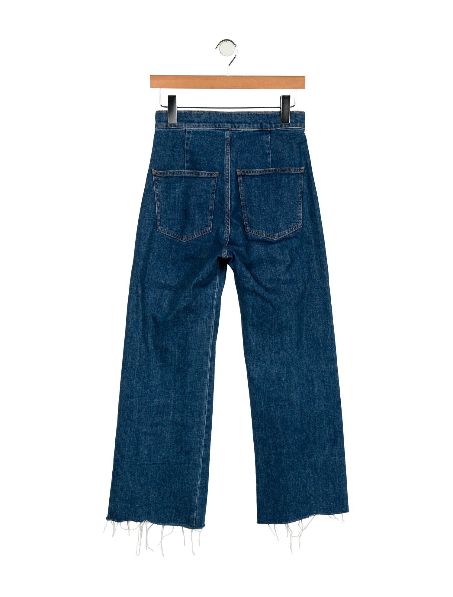 Veronica Beard High-Rise Wide Leg Jeans
