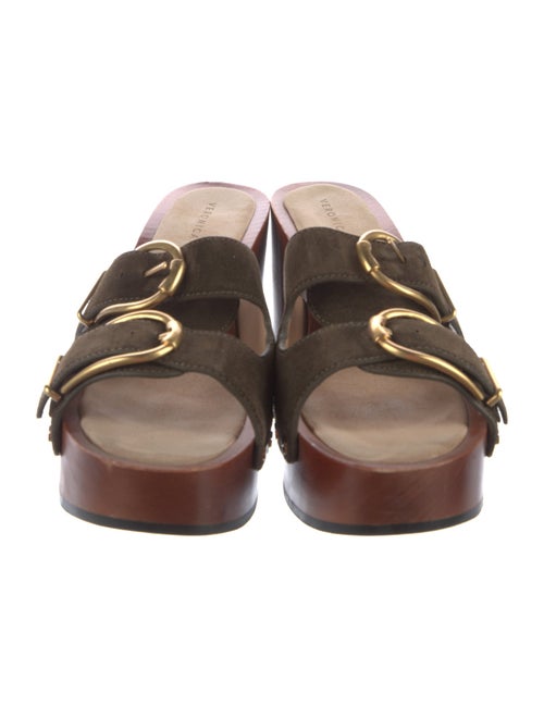 Veronica Beard Suede Slides