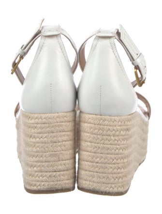 Veronica Beard Leather Espadrilles
