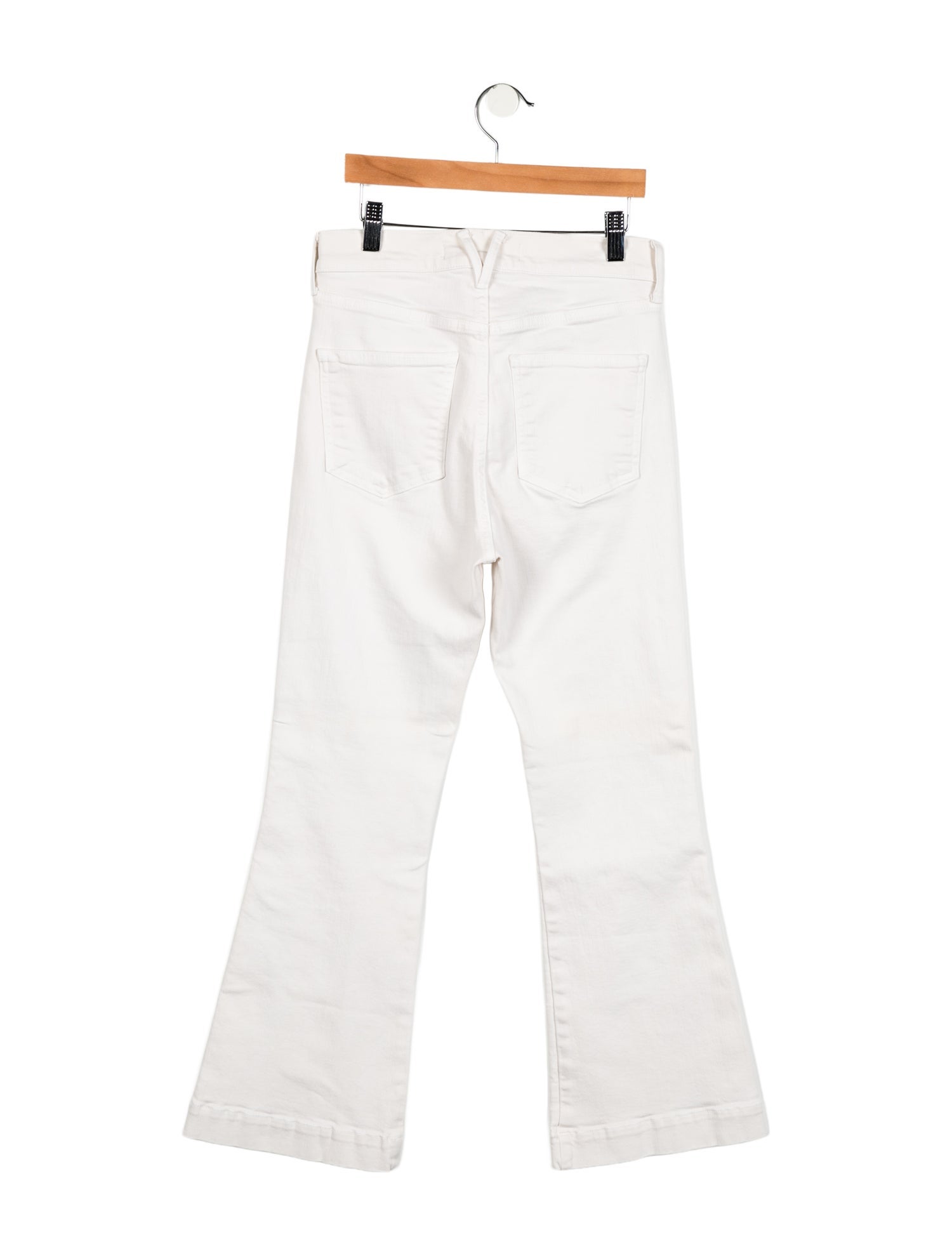 Veronica Beard Mid-Rise Wide Leg Jeans