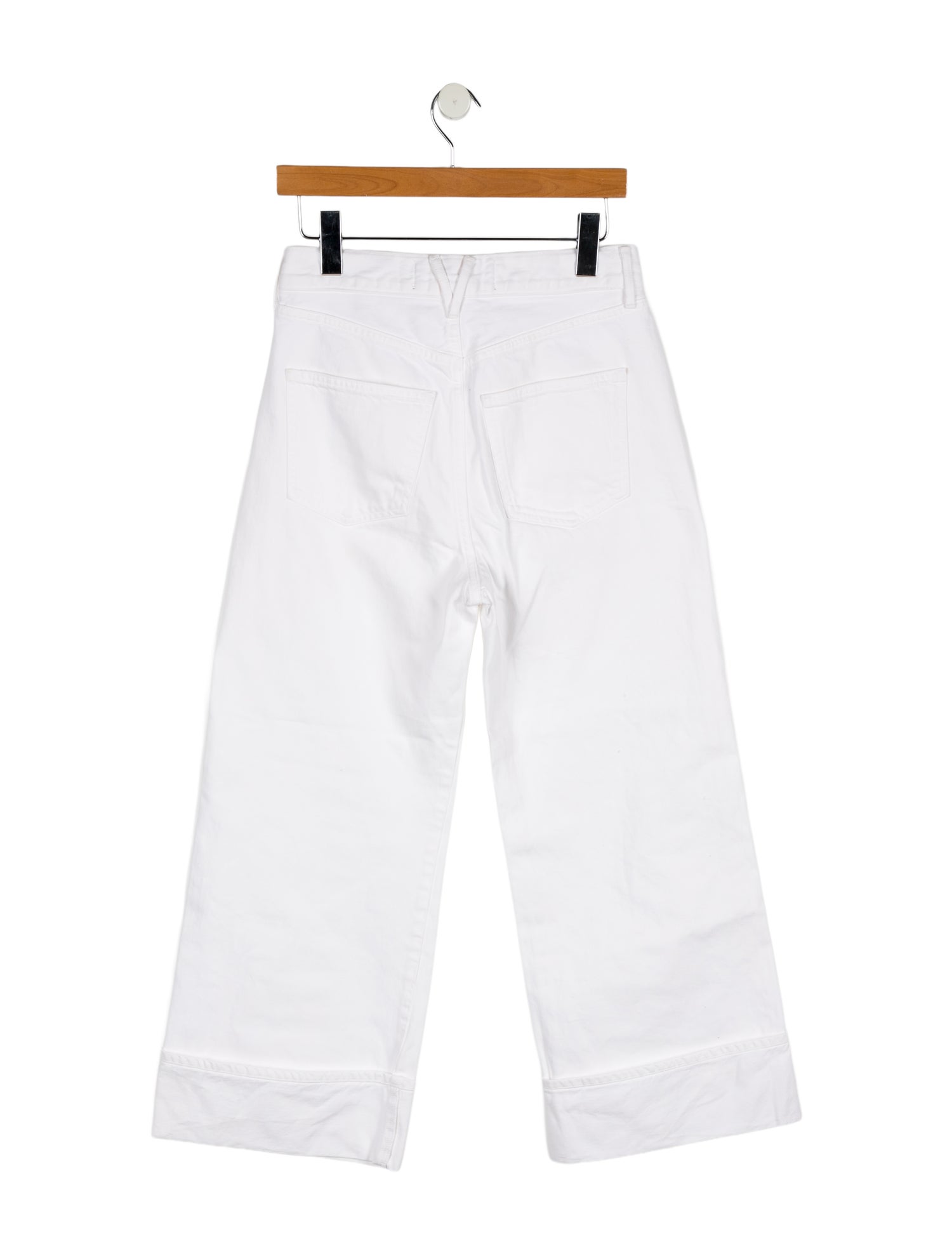 Veronica Beard High-Rise Wide Leg Jeans