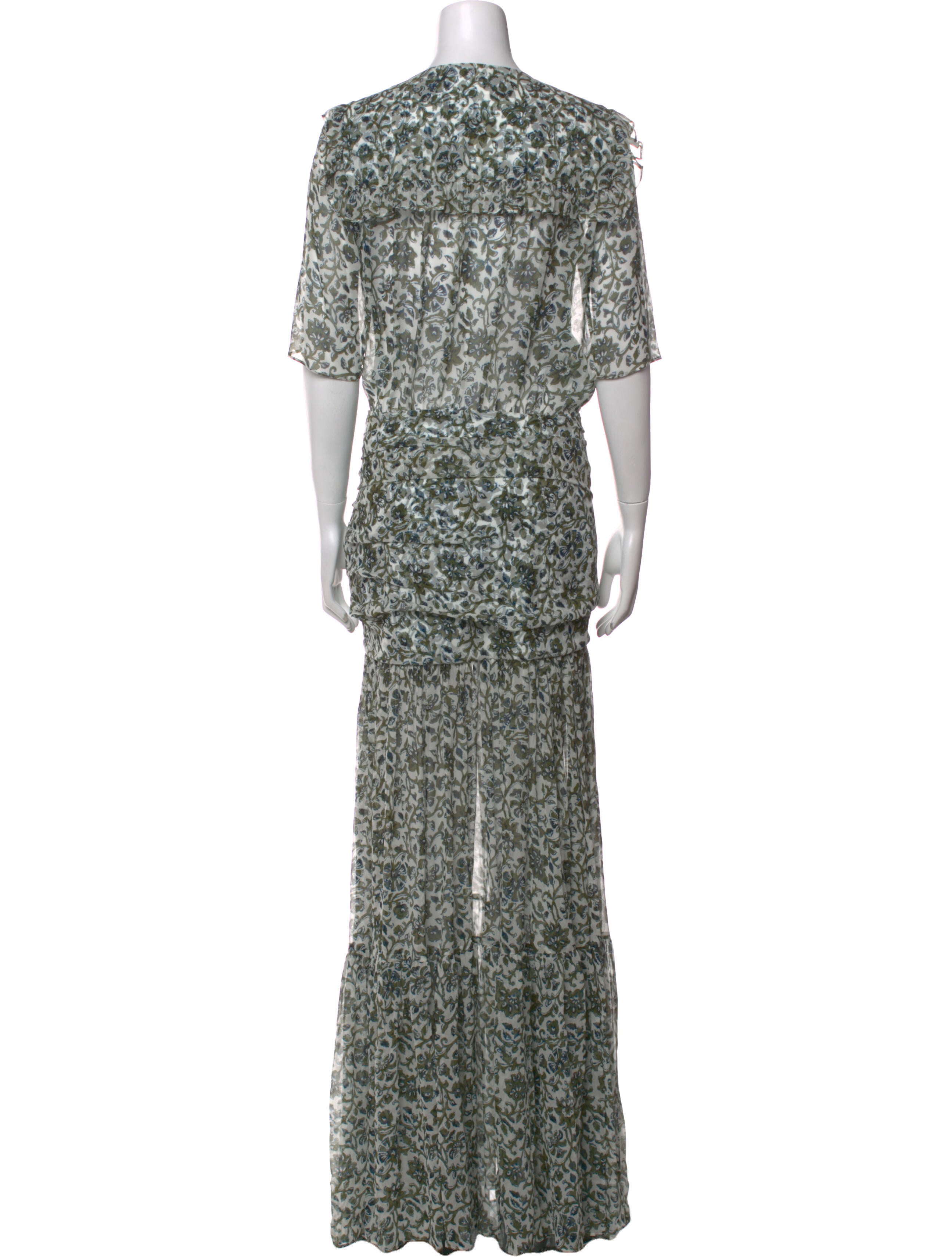 Veronica Beard Silk Long Dress