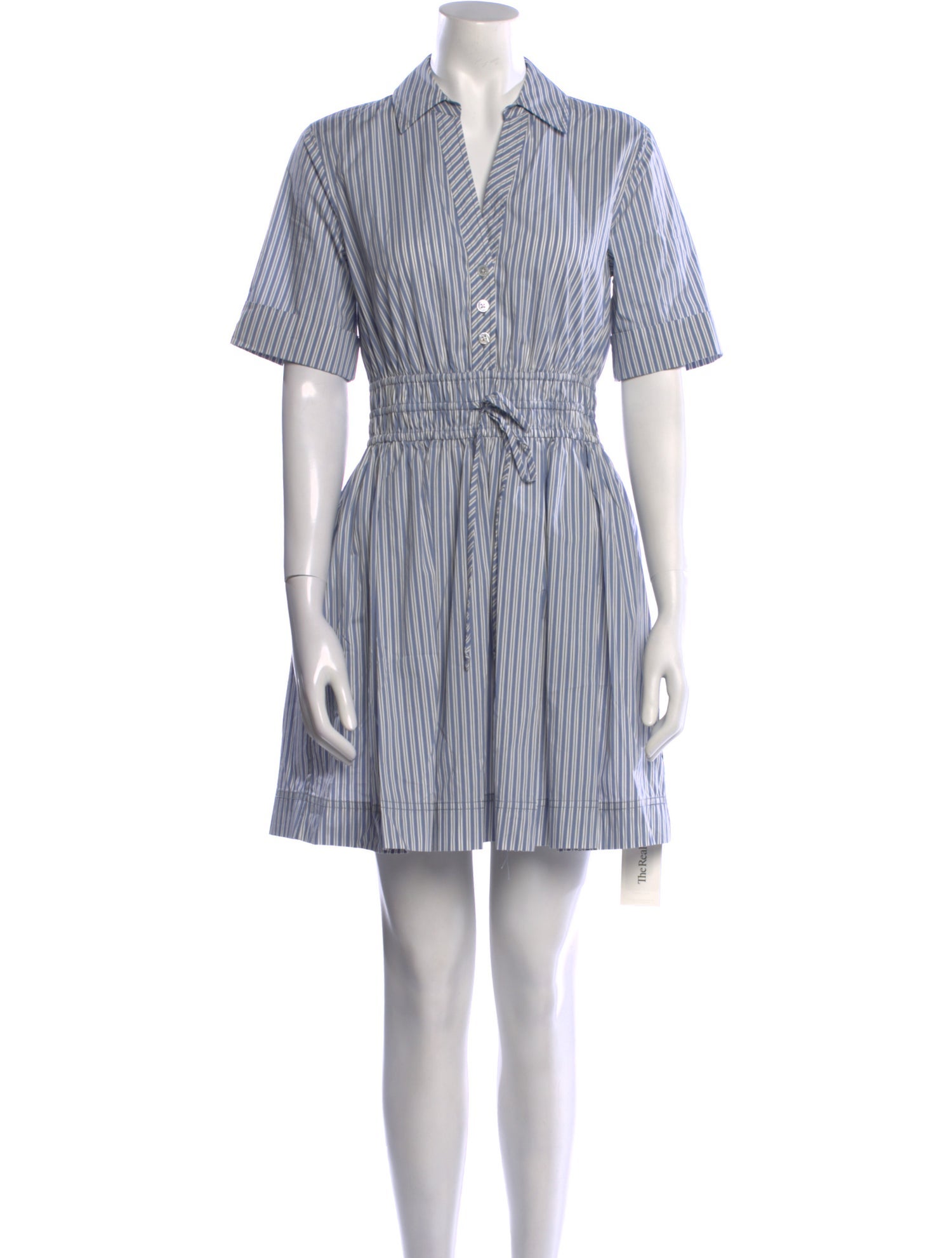 Veronica Beard Striped Mini Dress