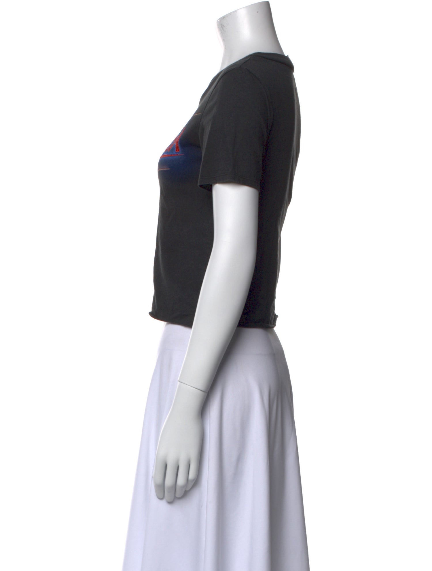 Veronica Beard Graphic Print Crew Neck T-Shirt