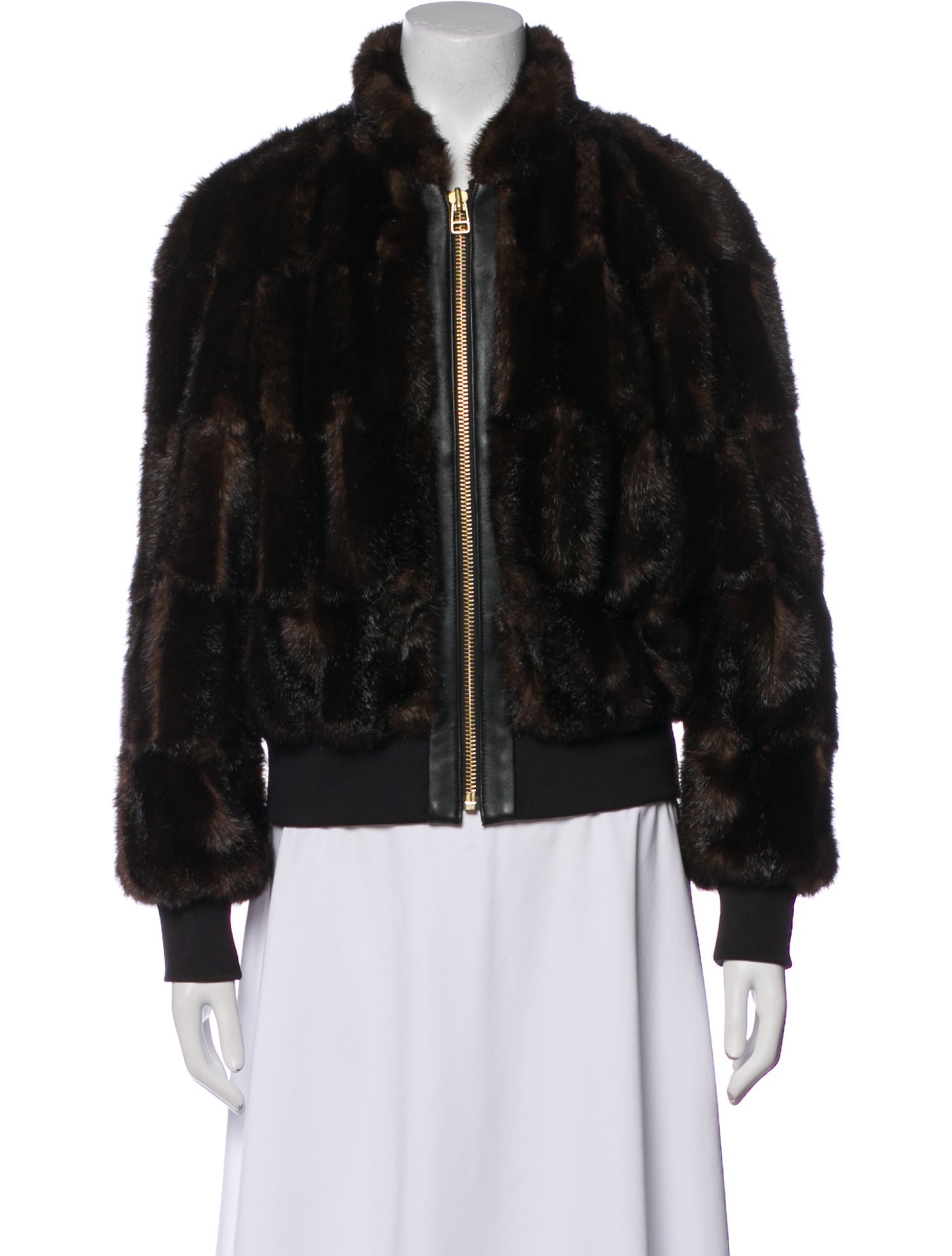 Veronica Beard Faux Fur Faux Fur Jacket