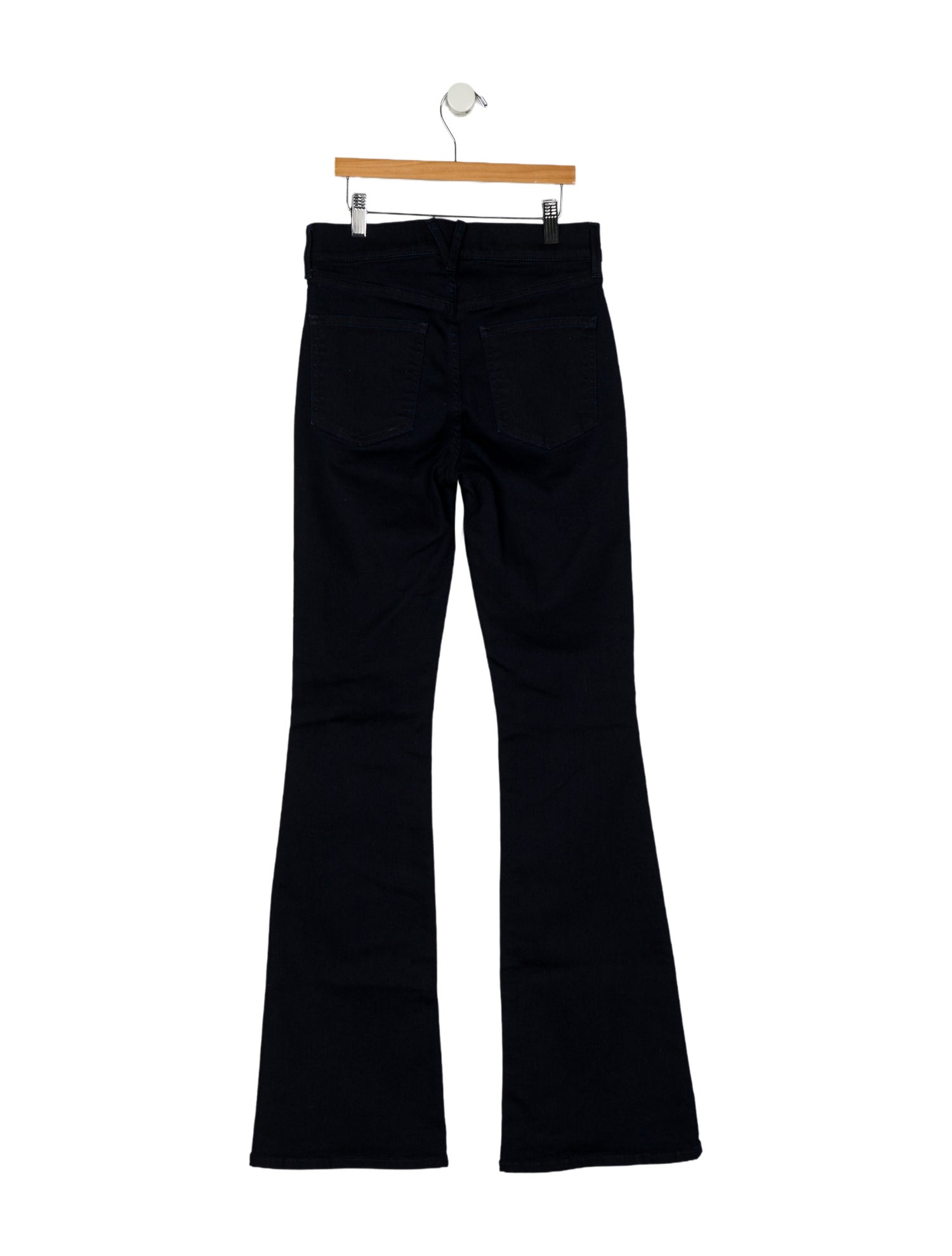 Veronica Beard Mid-Rise Wide Leg Jeans