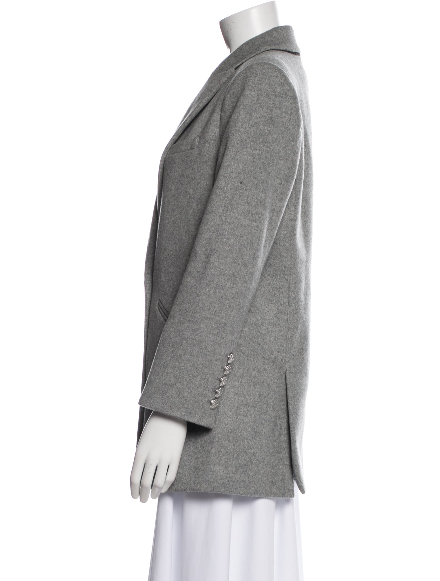 Veronica Beard Virgin Wool Peacoat