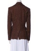 Veronica Beard Houndstooth Print Blazer