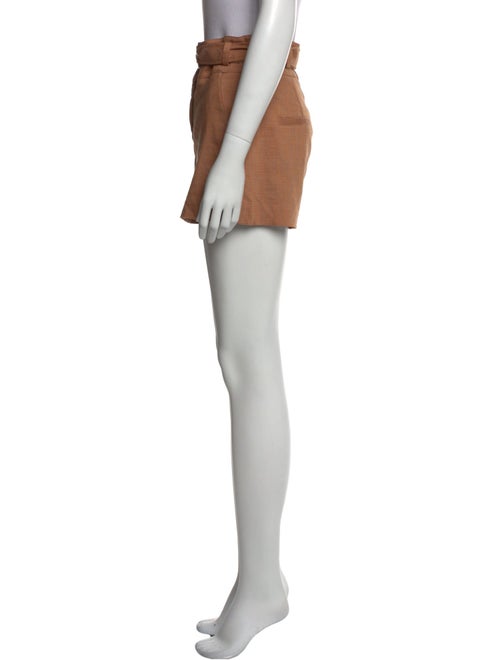 Veronica Beard Linen Mini Shorts