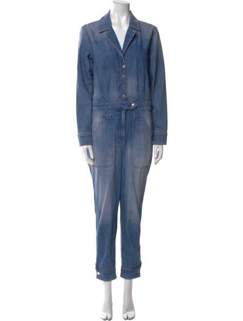 Veronica Beard V-Neck Jumpsuit