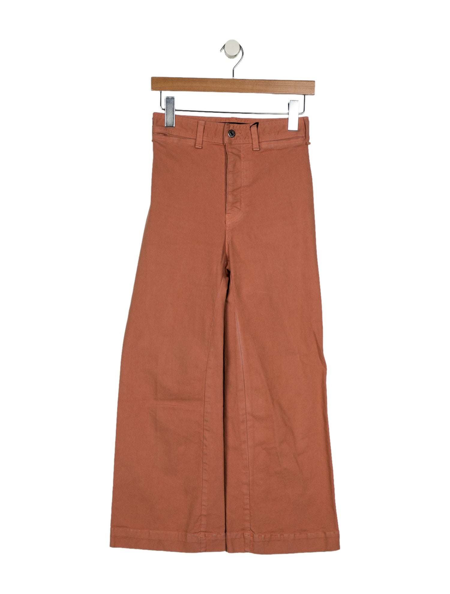 Veronica Beard High-Rise Wide Leg Jeans