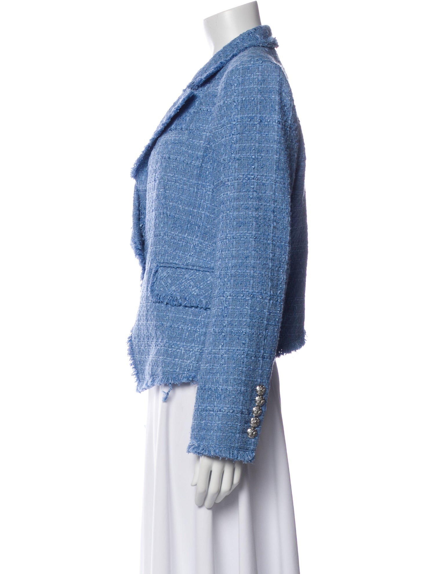 Veronica Beard Tweed Pattern Blazer