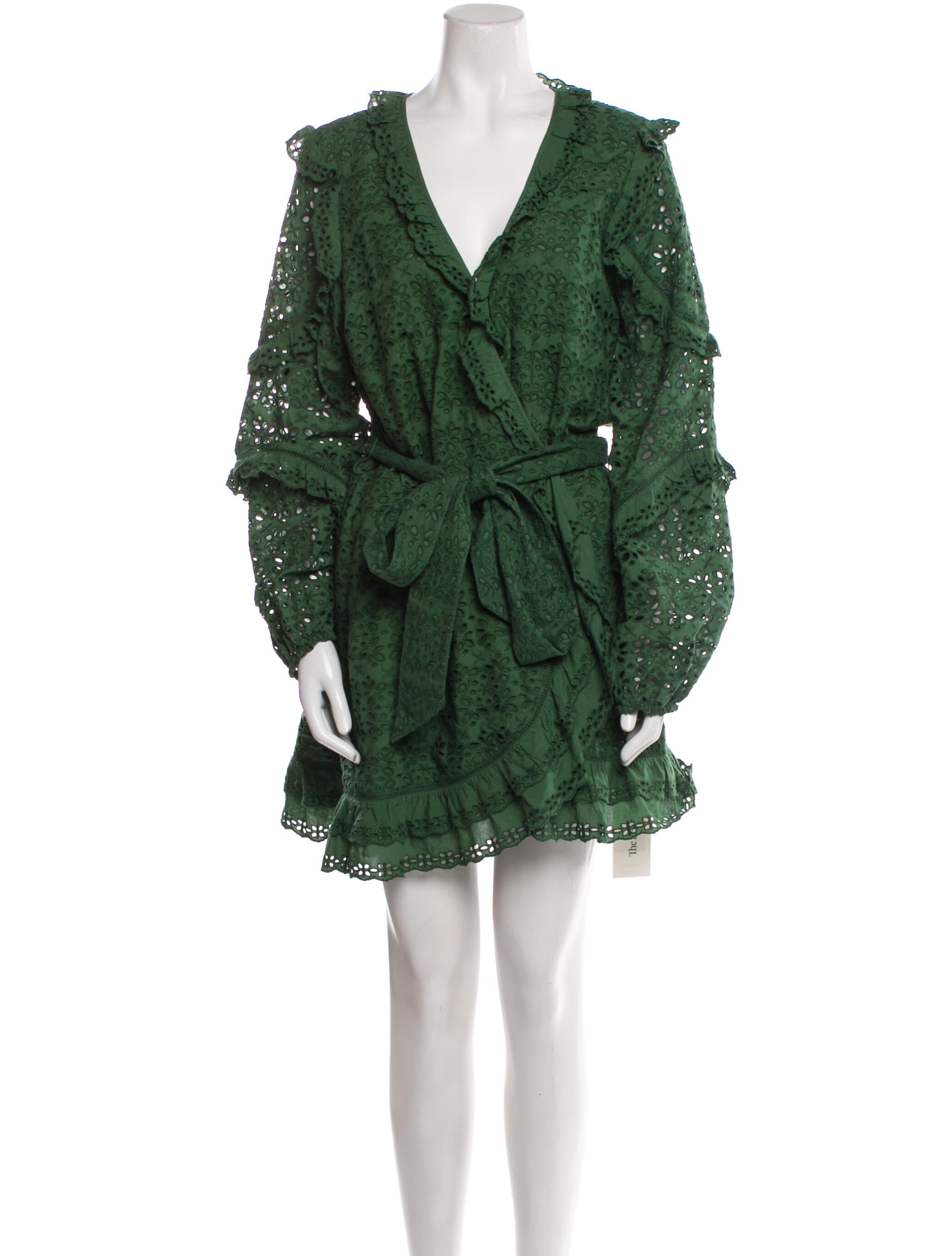 Veronica Beard V-Neck Mini Dress