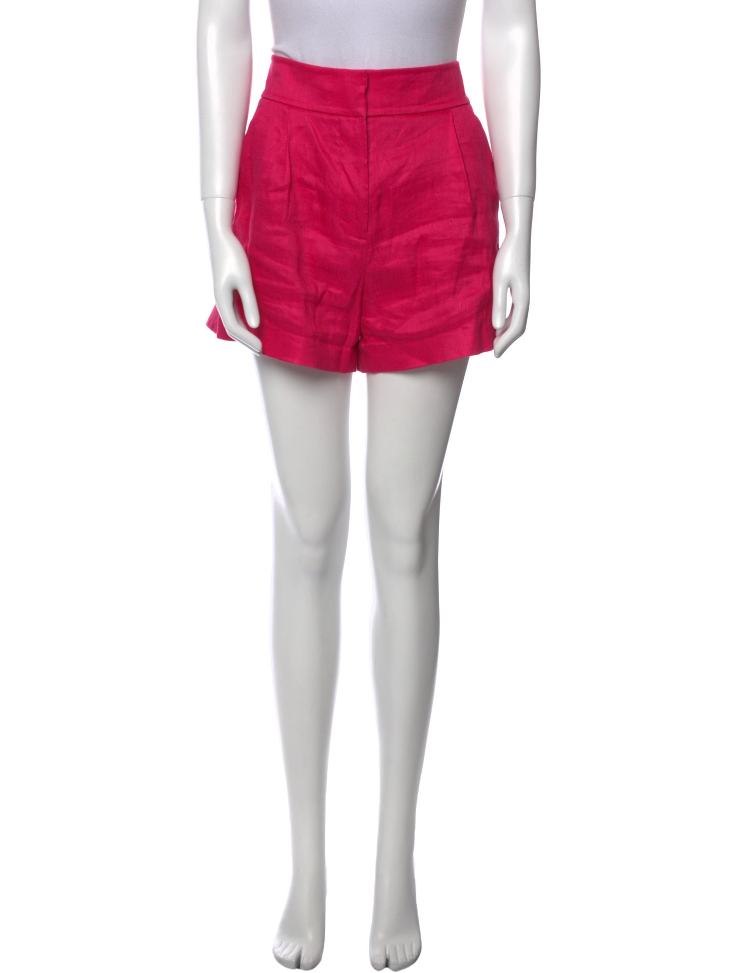 Veronica Beard Linen Mini Shorts