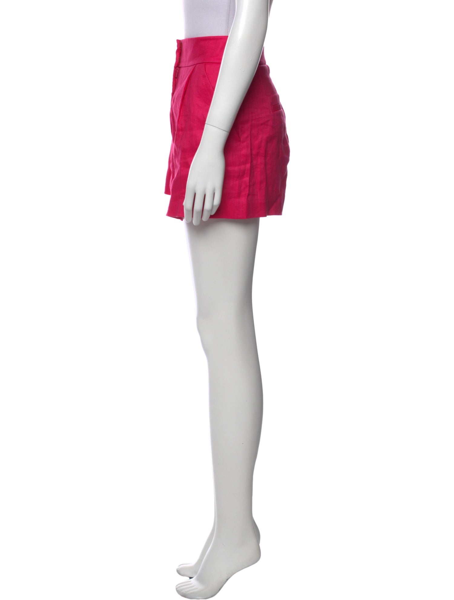 Veronica Beard Linen Mini Shorts