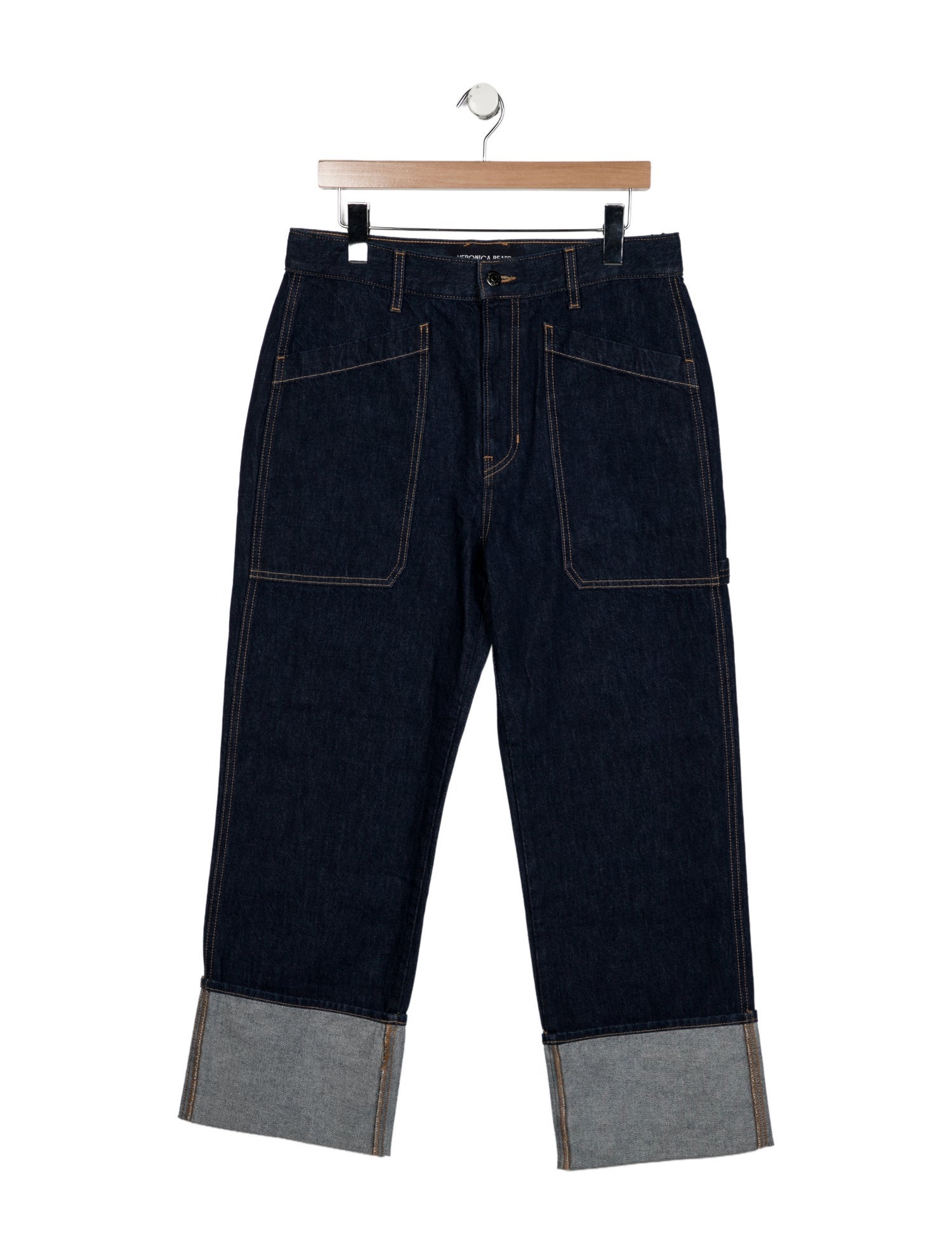 Veronica Beard High-Rise Wide Leg Jeans w/ Tags