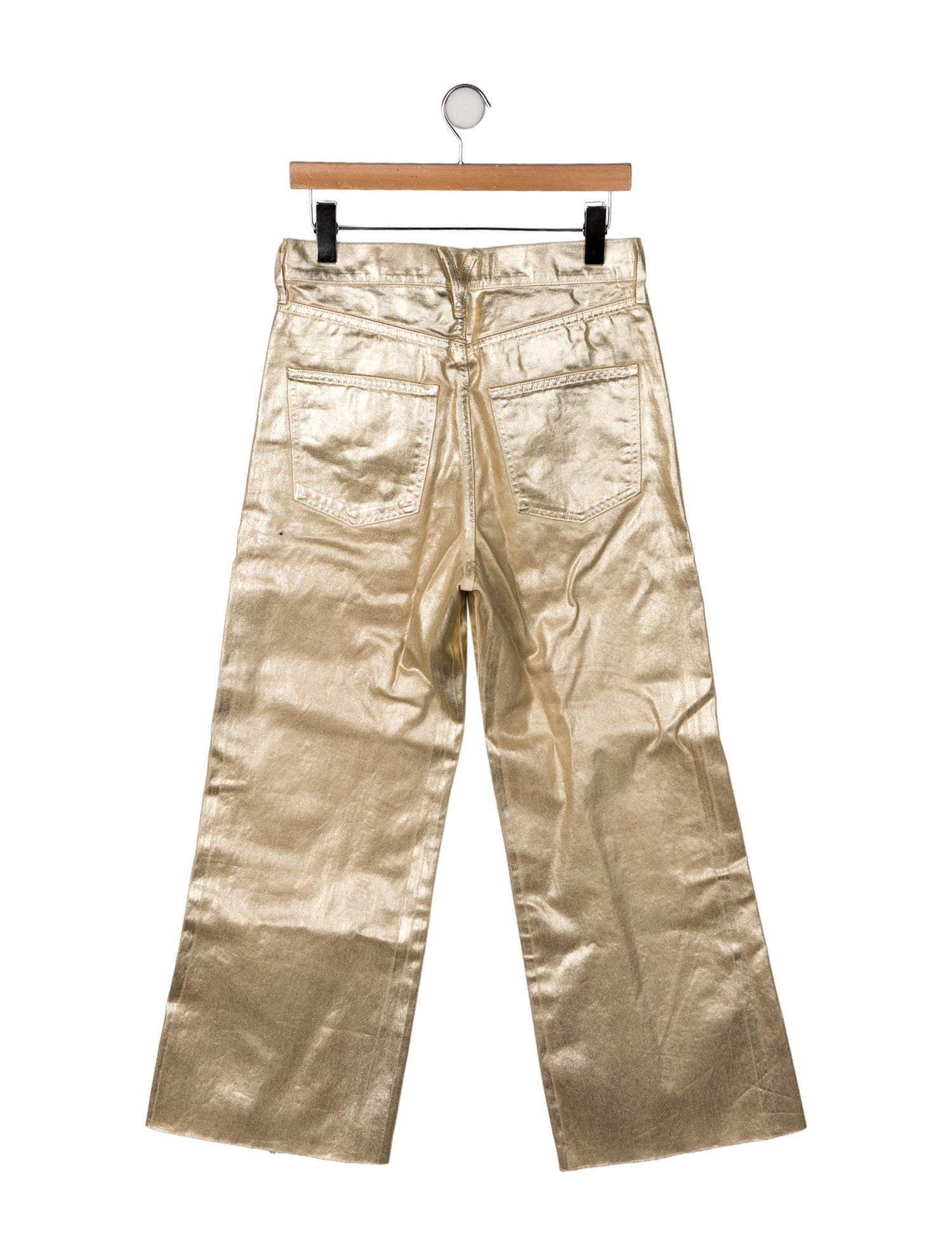 Veronica Beard High-Rise Wide Leg Jeans