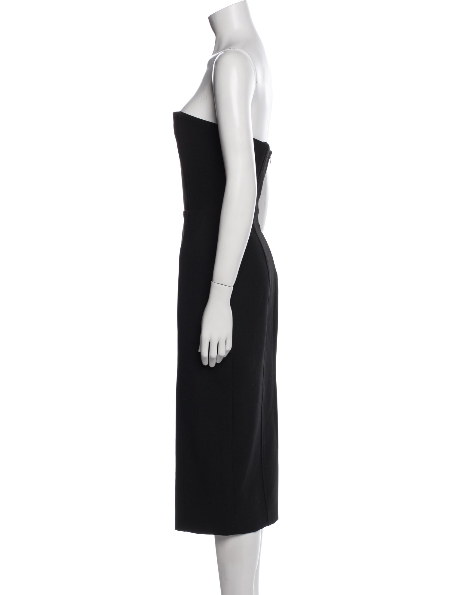 Veronica Beard Strapless Midi Length Dress