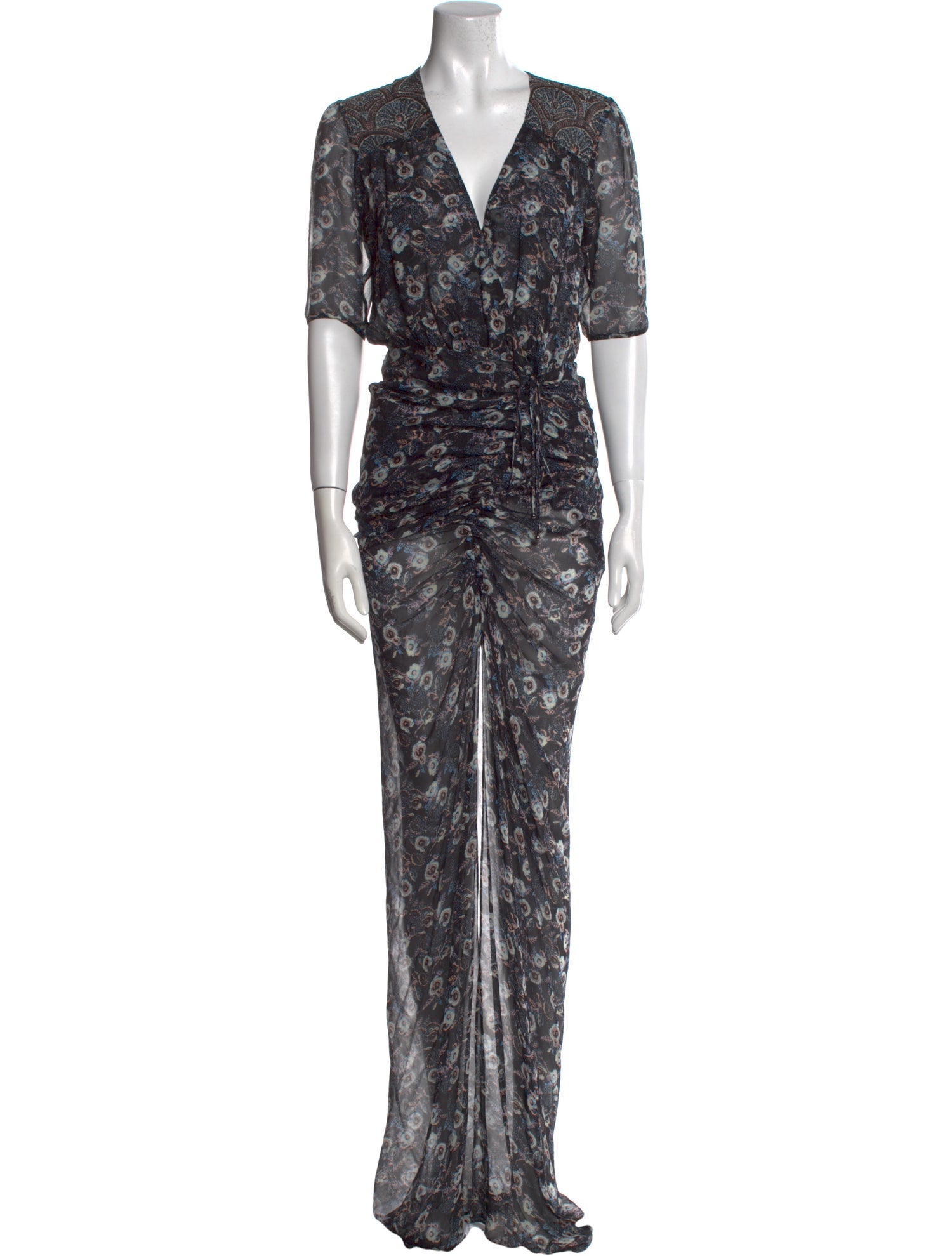 Veronica Beard Silk Long Dress