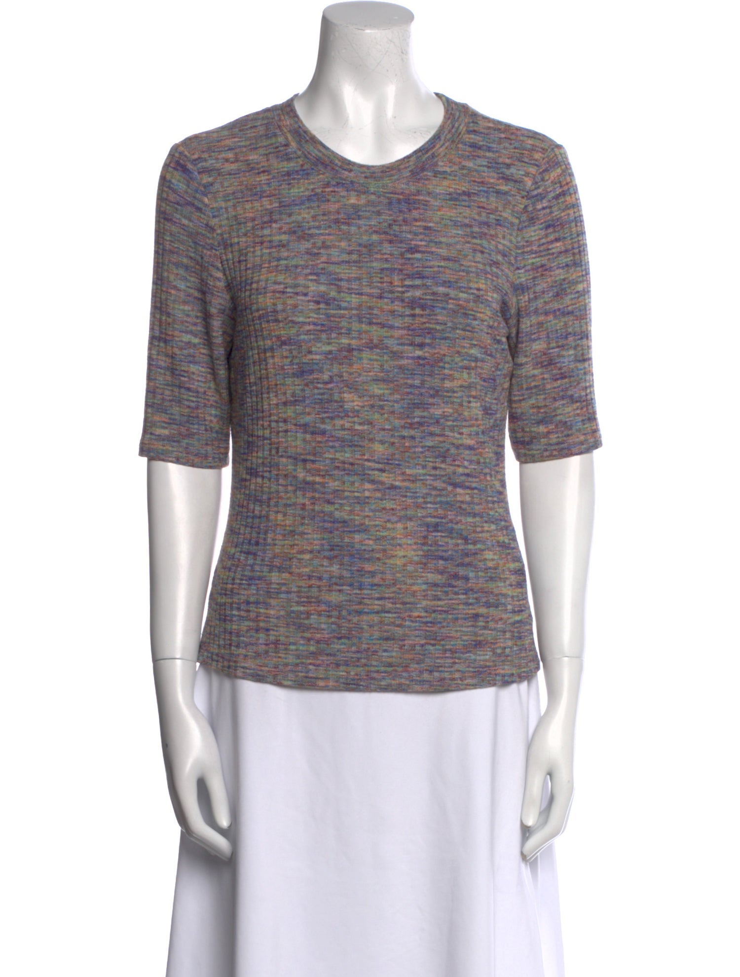 Veronica Beard Printed Crew Neck T-Shirt