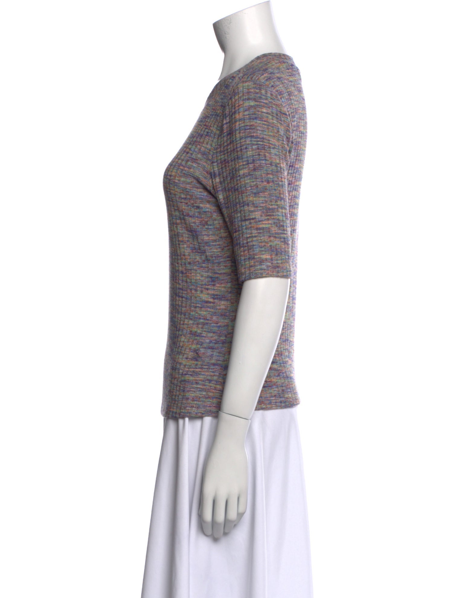 Veronica Beard Printed Crew Neck T-Shirt