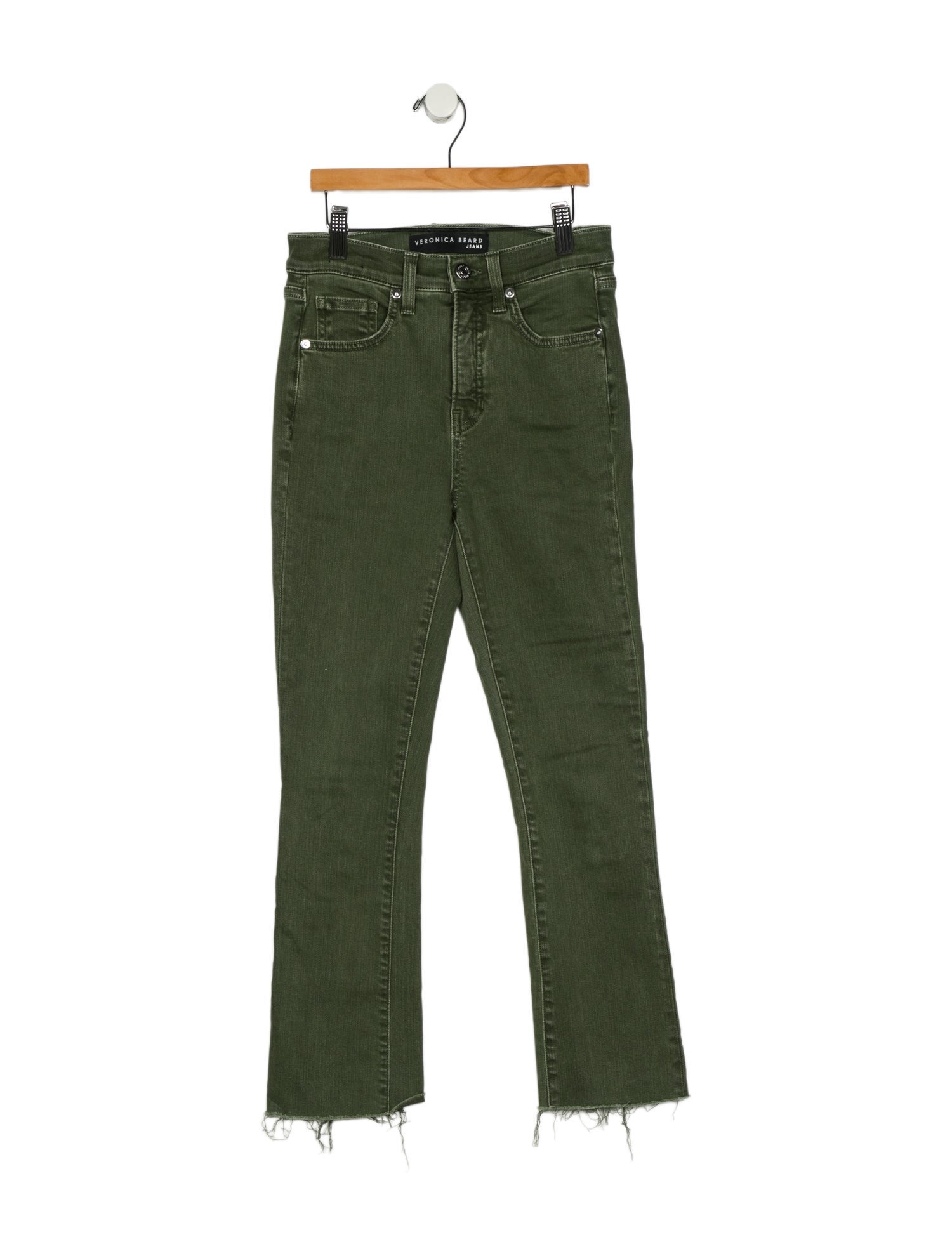 Veronica Beard Mid-Rise Flared Jeans