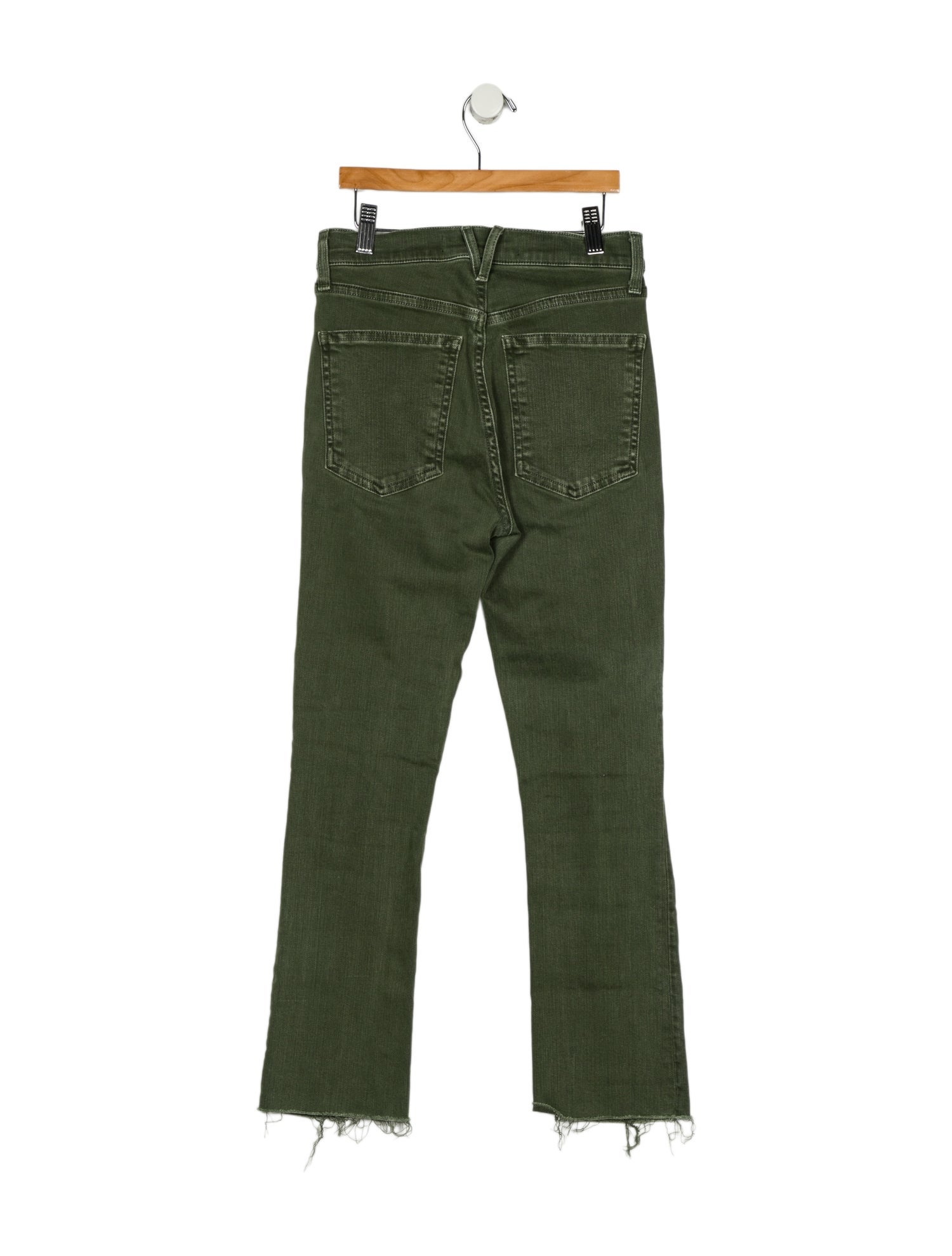 Veronica Beard Mid-Rise Flared Jeans