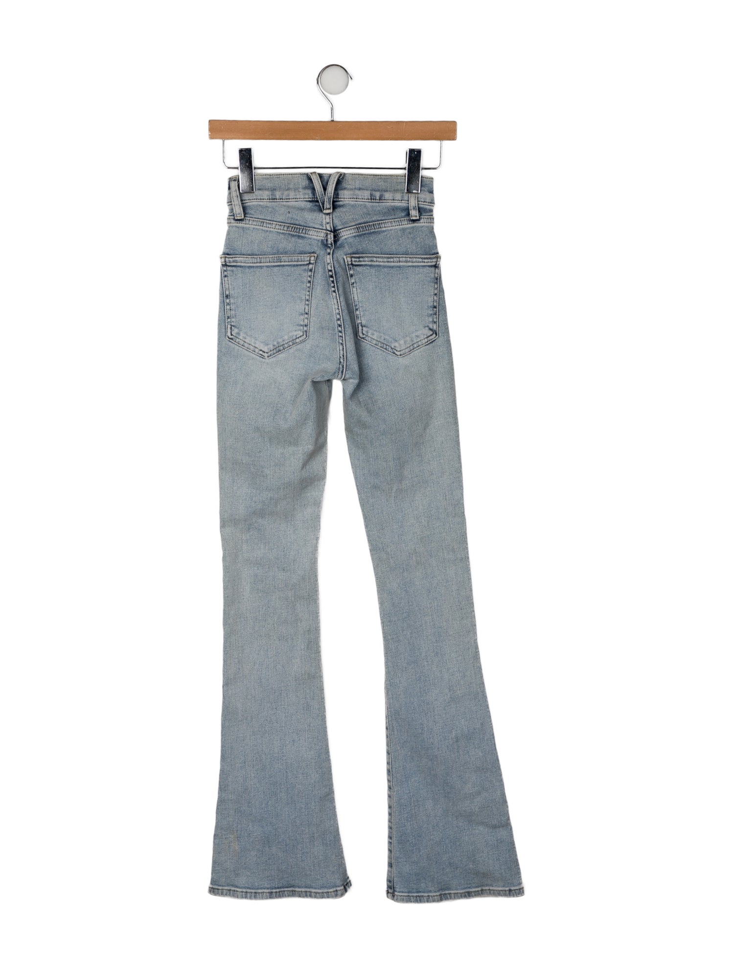 Veronica Beard Mid-Rise Wide Leg Jeans