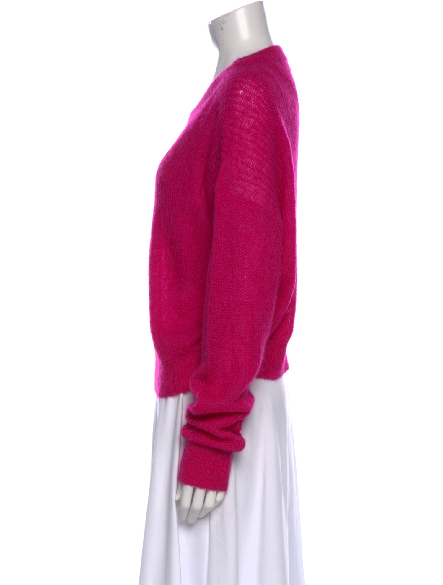 Veronica Beard Mohair Scoop Neck Sweater