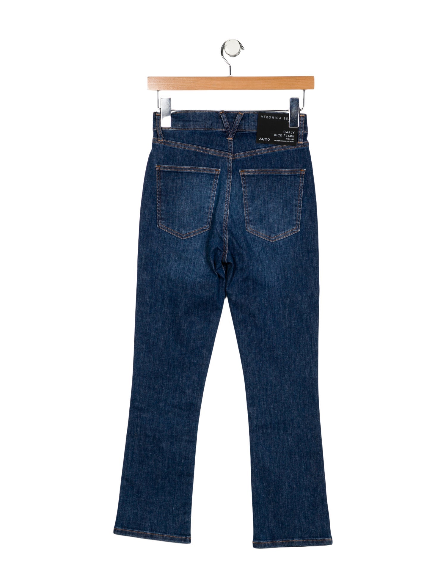 Veronica Beard Mid-Rise Straight Leg Jeans w/ Tags