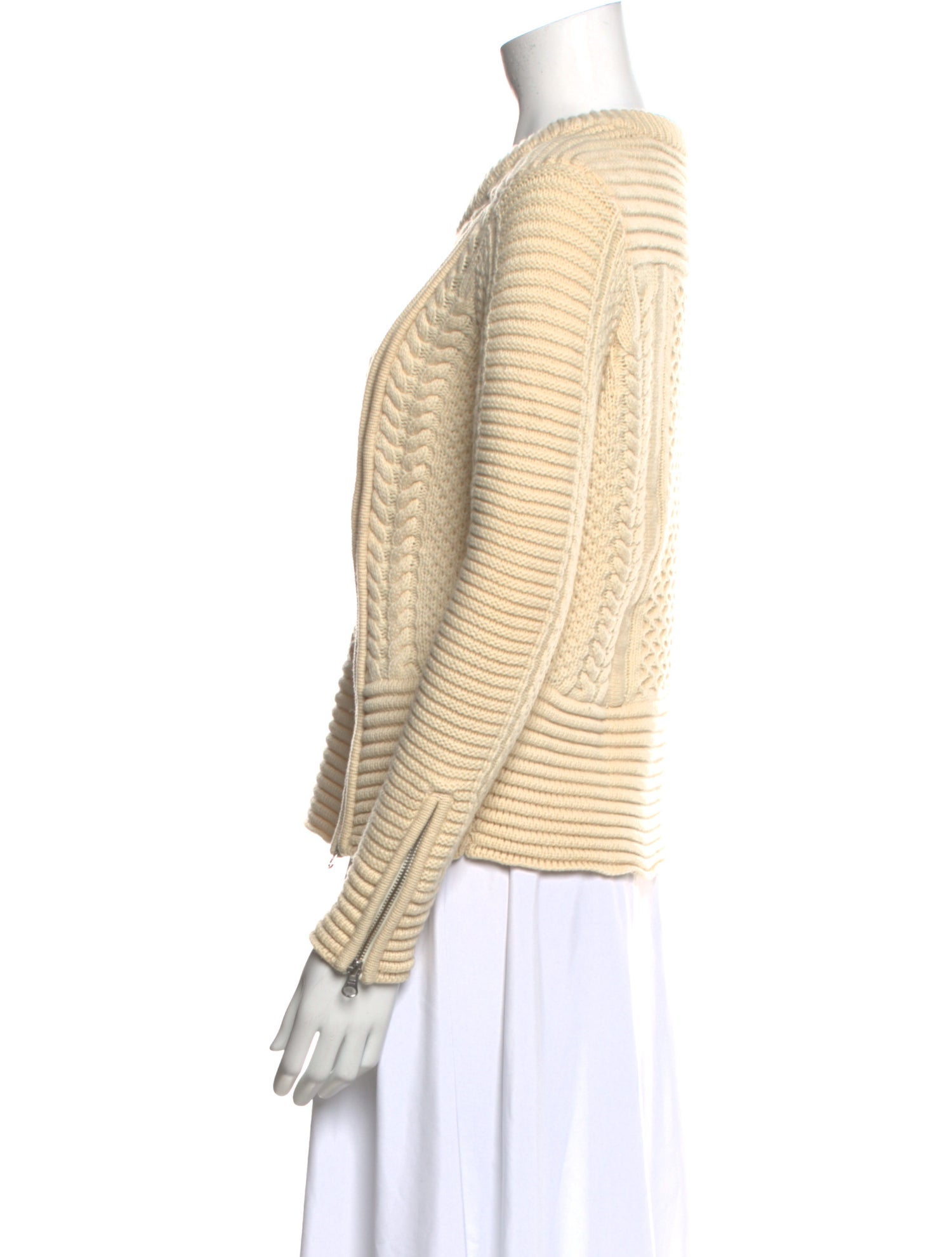 Veronica Beard Wool Crew Neck Sweater