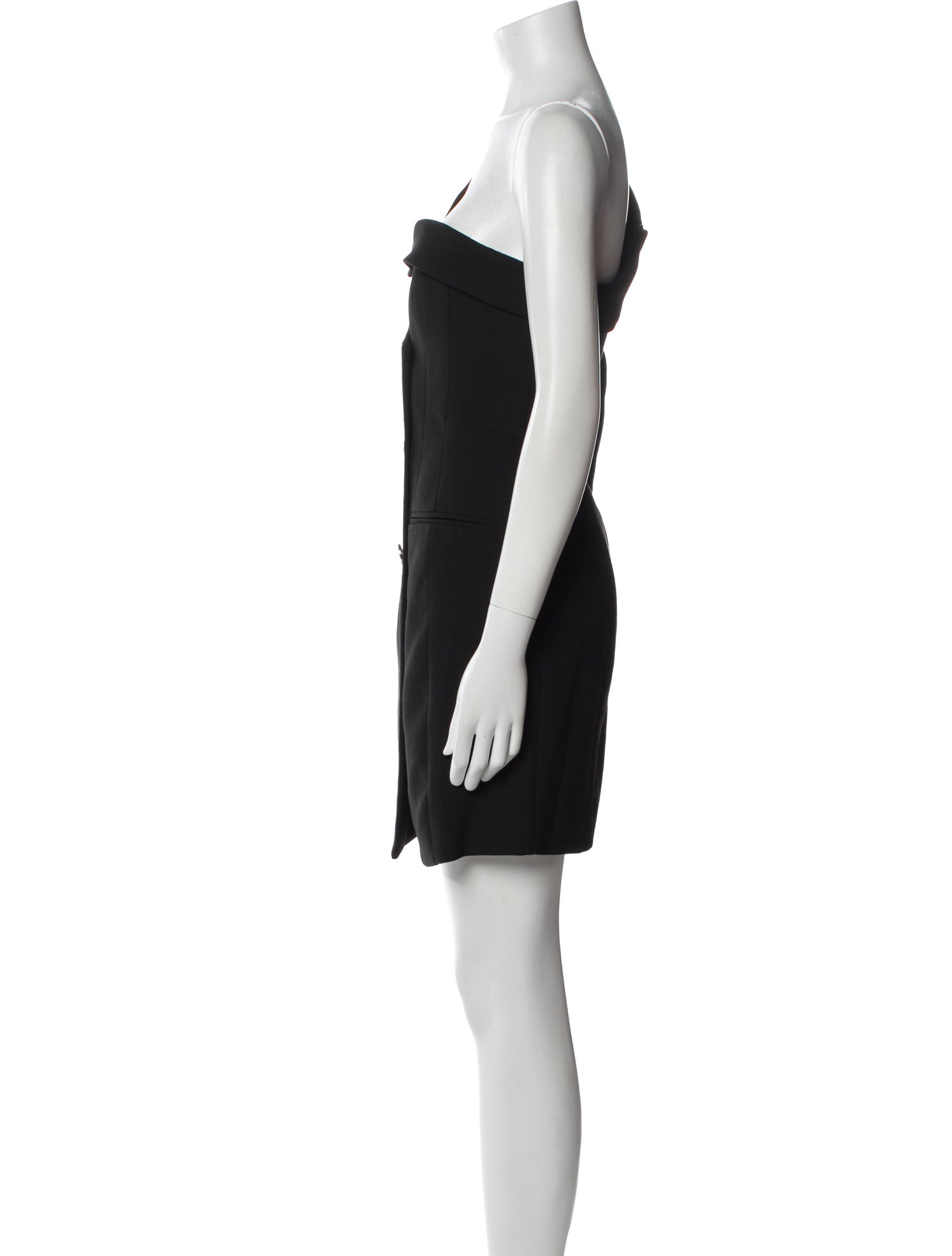 Veronica Beard One-Shoulder Mini Dress