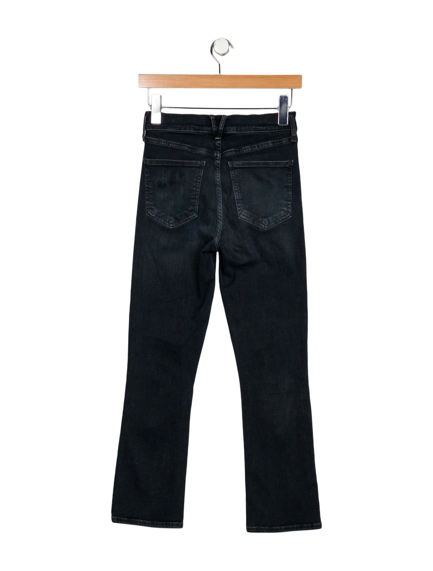 Veronica Beard Mid-Rise Straight Leg Jeans