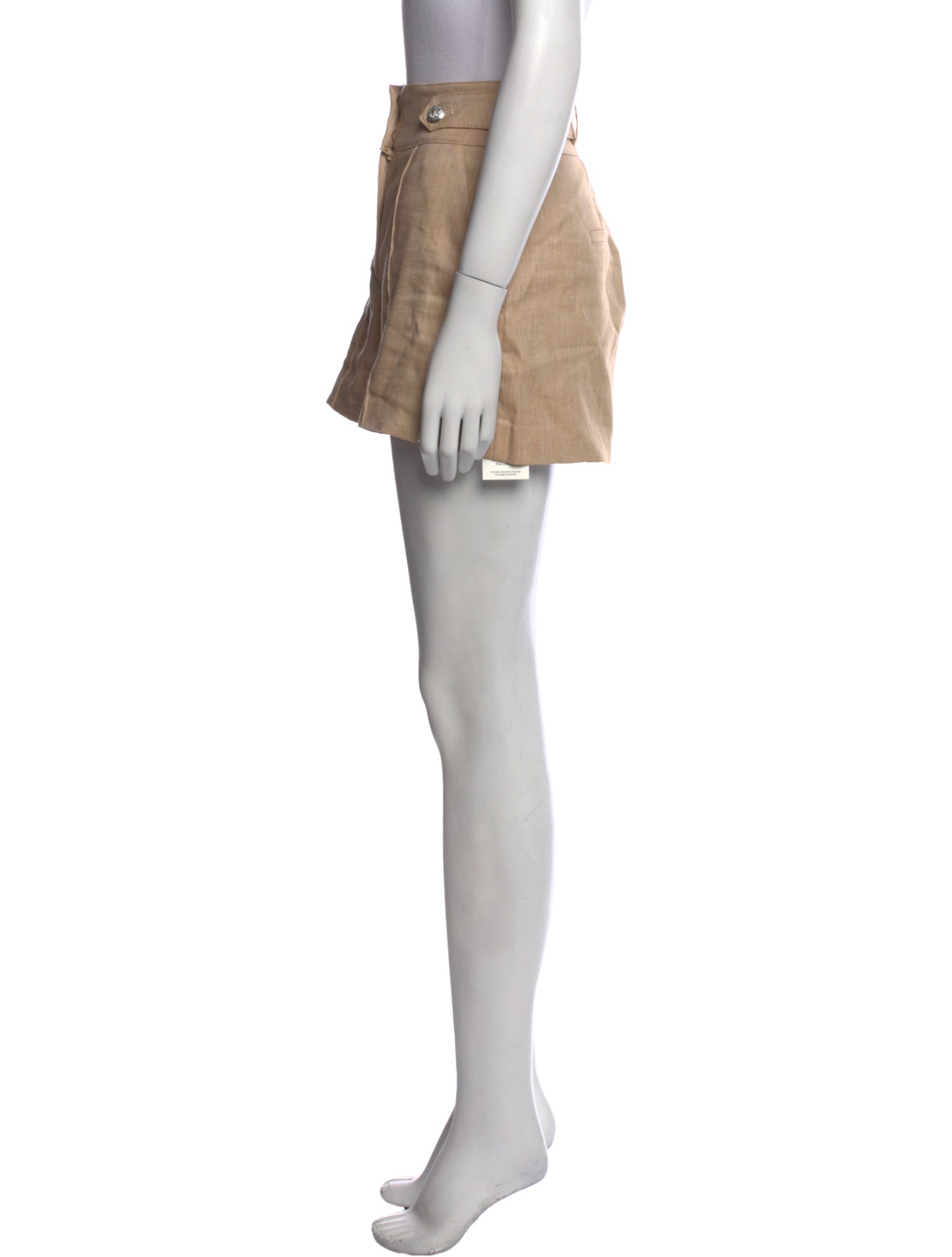 Veronica Beard Linen Mini Shorts