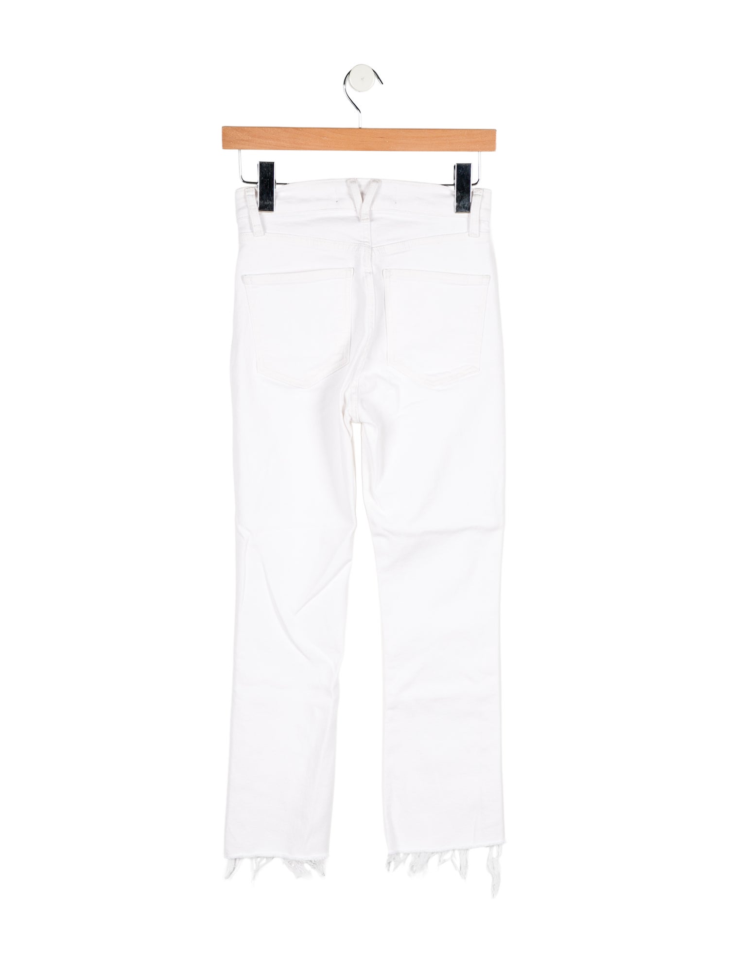 Veronica Beard Mid-Rise Straight Leg Jeans