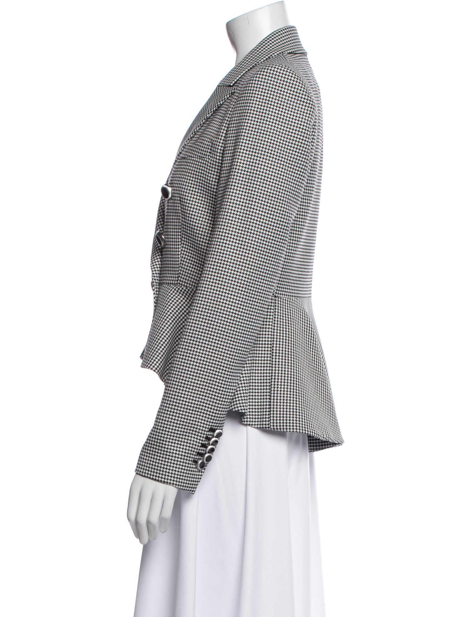 Veronica Beard Houndstooth Print Blazer
