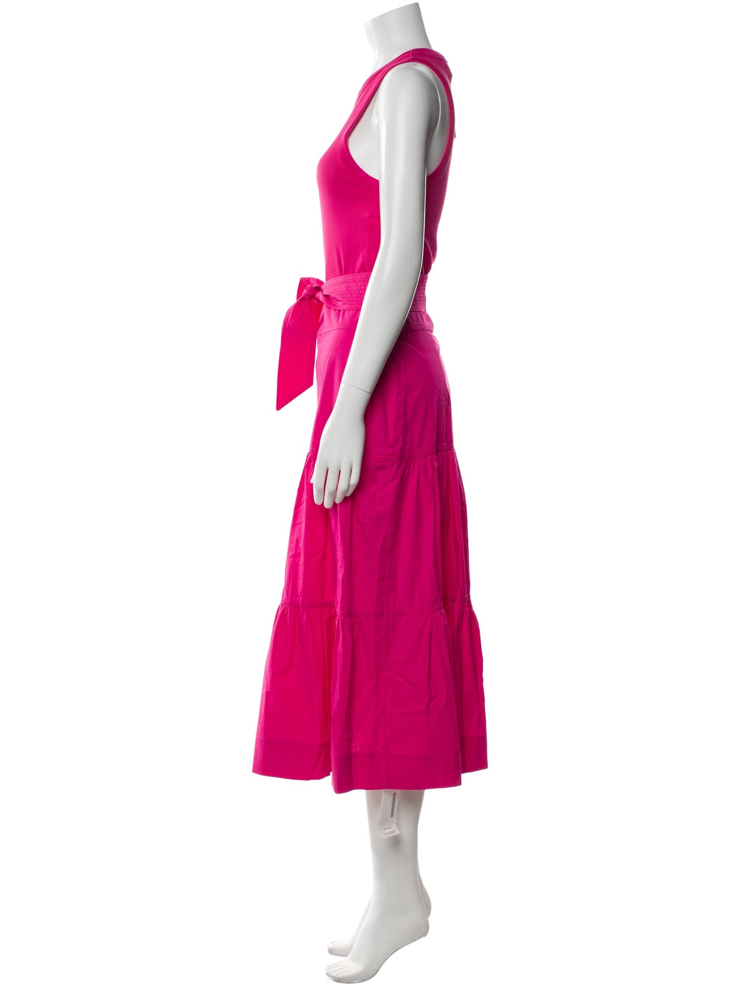 Veronica Beard Crew Neck Long Dress