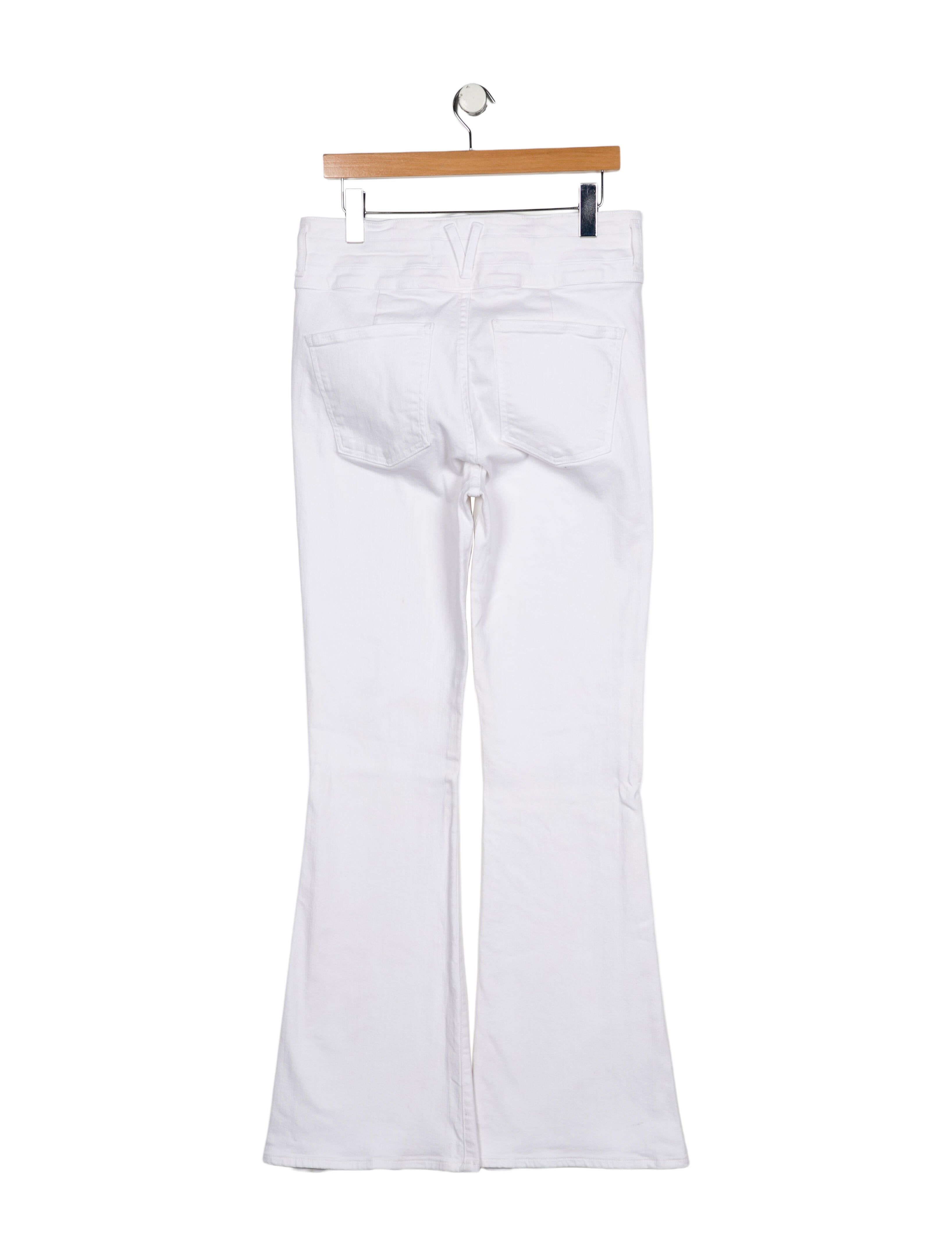 Veronica Beard High-Rise Wide Leg Jeans