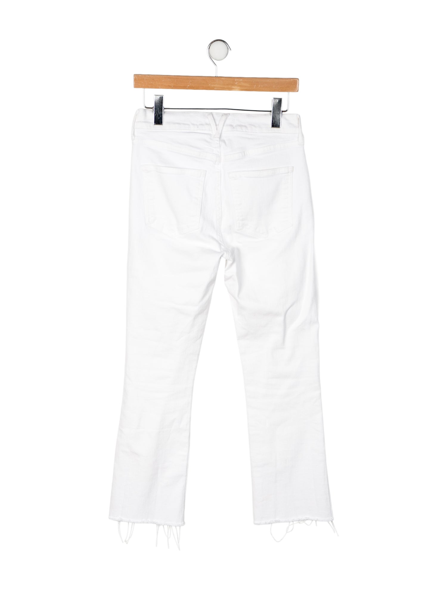 Veronica Beard Mid-Rise Straight Leg Jeans