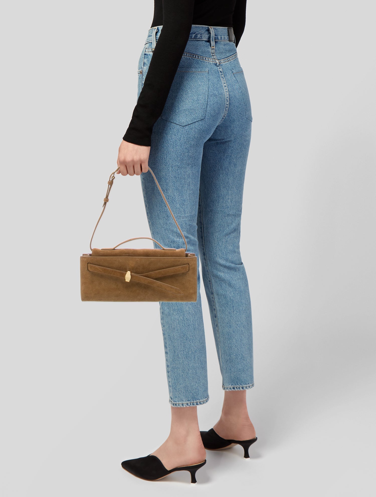 Veronica Beard Suede Shoulder Bag