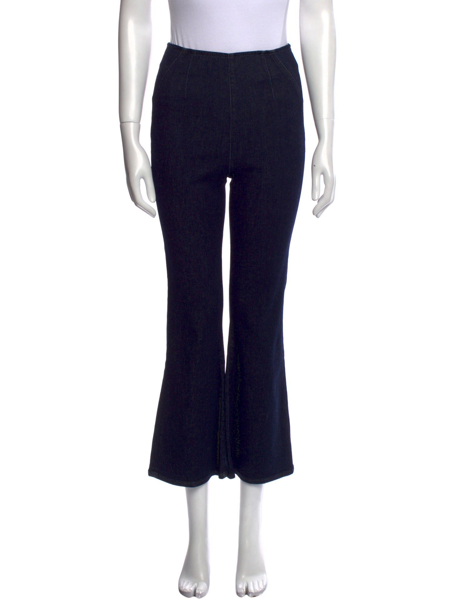 Veronica Beard High-Rise Wide Leg Jeans