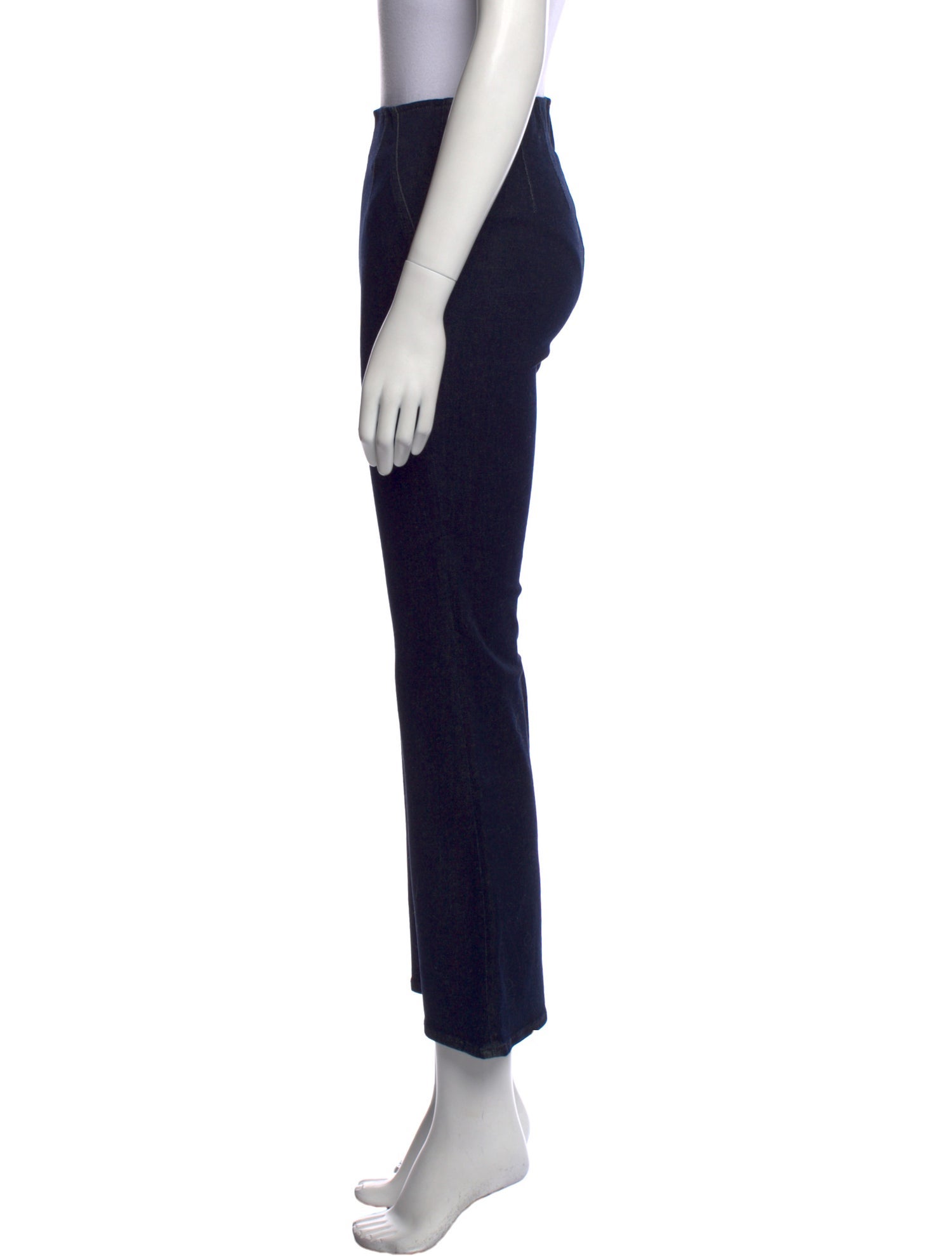 Veronica Beard High-Rise Wide Leg Jeans