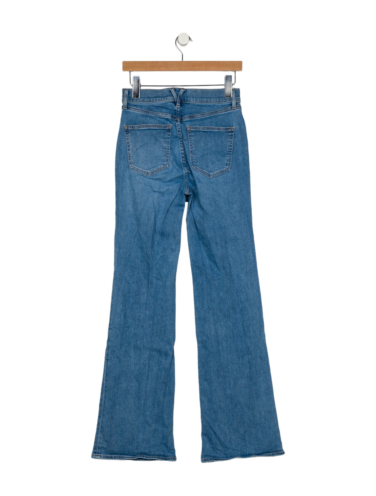 Veronica Beard High-Rise Wide Leg Jeans