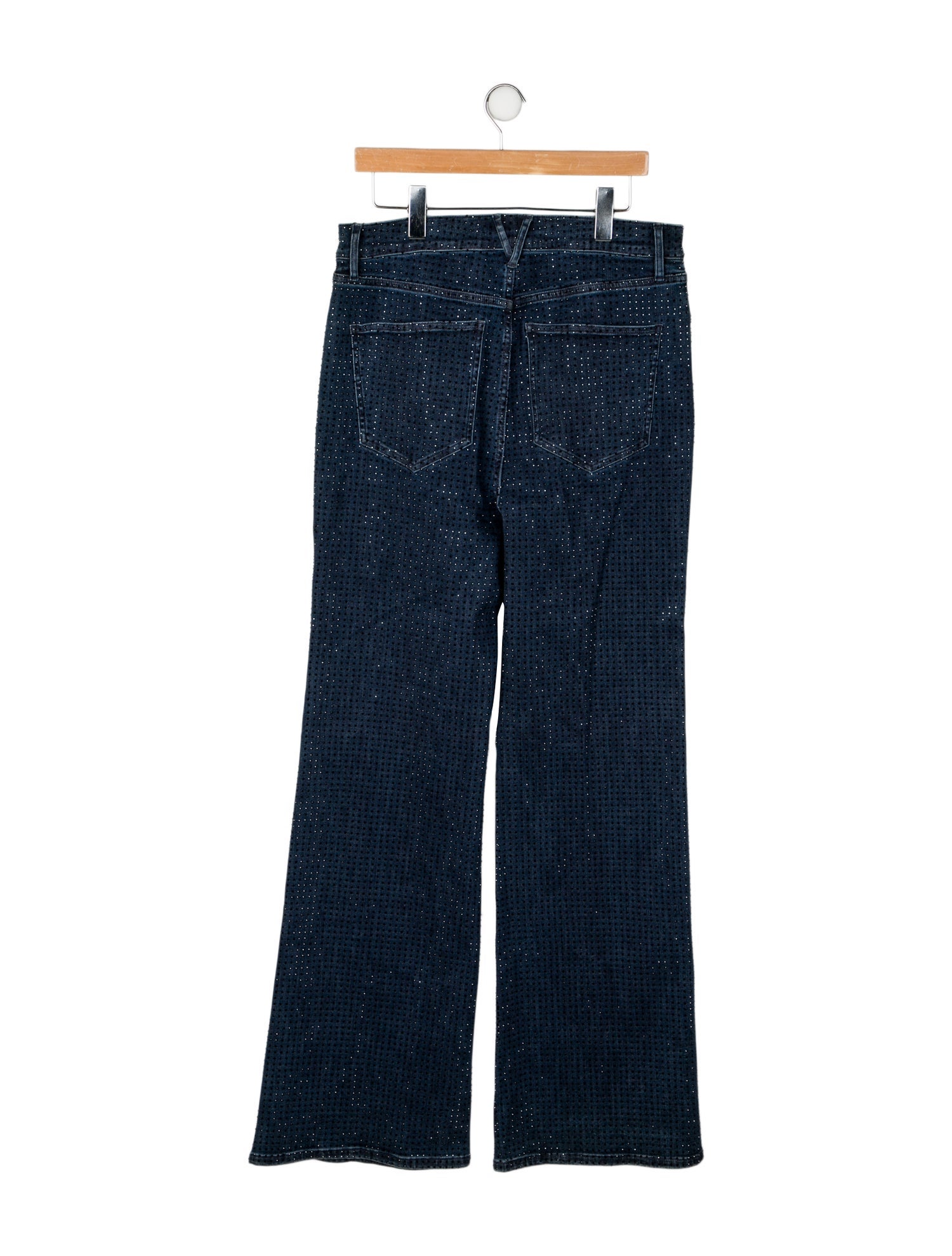 Veronica Beard High-Rise Wide Leg Jeans