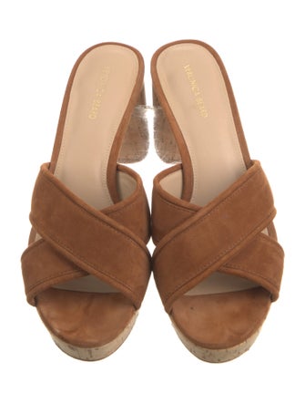 Veronica Beard Suede Slides